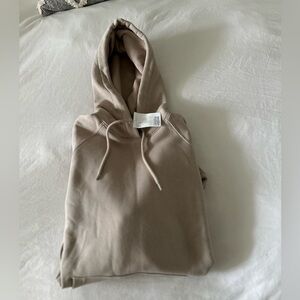 H&M Brown Hooded Sweatshirt Relaxed Fit